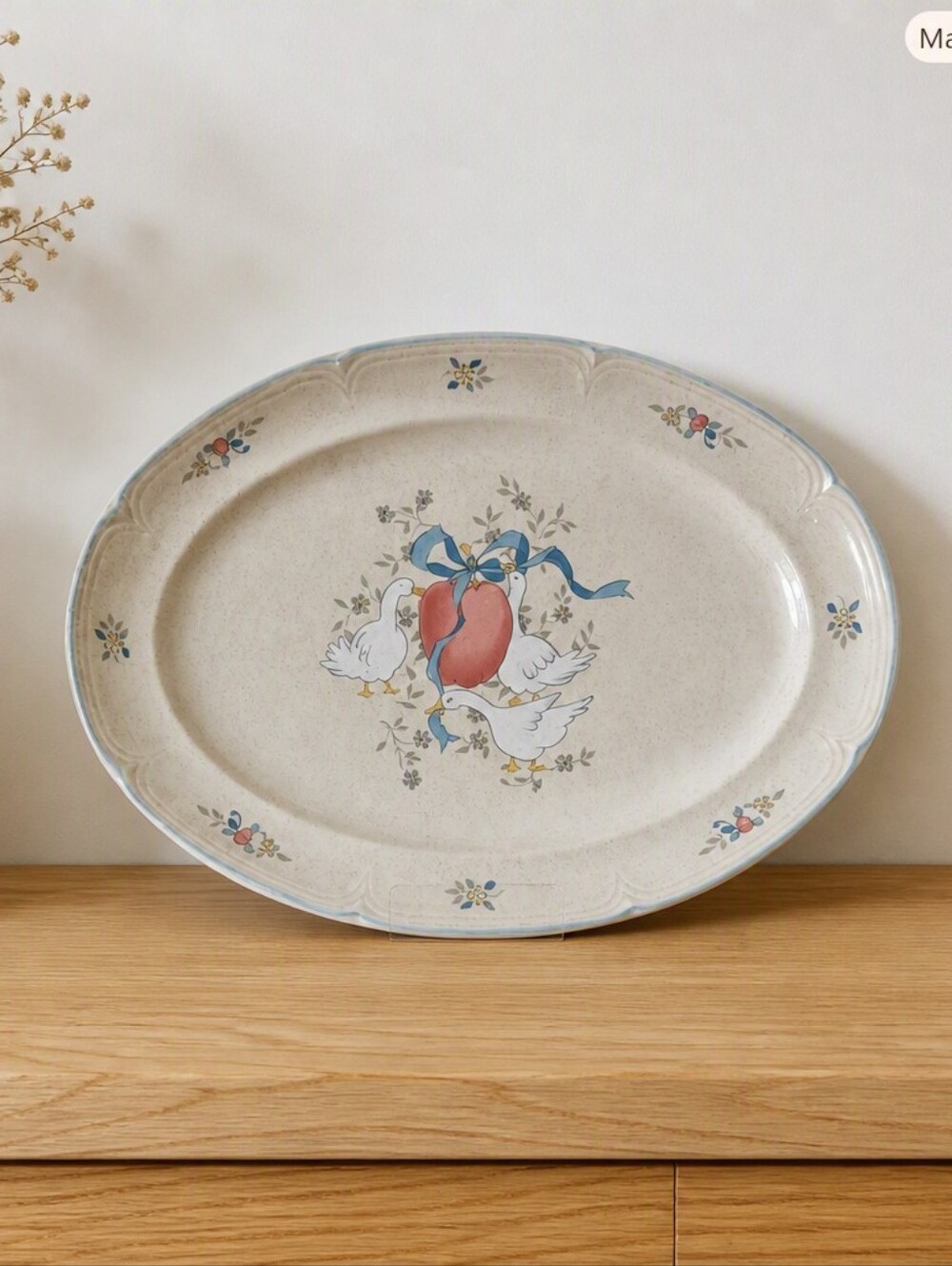 Vintage International China “Marmalade” 11x14” Serving Platter – Made in Japan